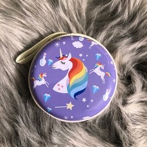 NEW Purple Magic Potion Unicorn Coin Purse